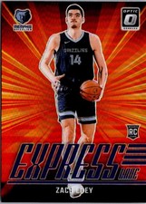 2024-25 Donruss Optic #10 Zach Edey Express Lane Purple