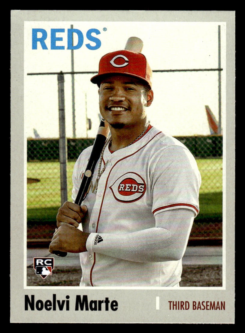 2024 Topps Archives #158 Noelvi Marte Rookie Card Cincinnati Reds