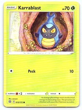CARTA POKEMON TCG KARRABLAST 015/172 STELLE BRILLANTI