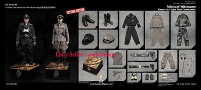 Facepool 1/6 FP019B Wittmann Tank Commander Action Figures Model Special Edition