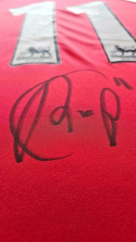 Robin van Persie 11 Arsenal 2004-2005 - Signed Football Shirt | Debut Season - Picture 5 of 11