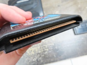 Vintage Sega Genesis Model 2 Black Console RF 2 Controllers 6 Game Lot