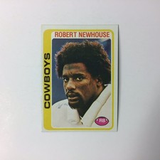 1978 Topps Robert Newhouse #86 Dallas Cowboys Vintage Football