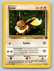 Eevee 55/82 Common Team Rocket Pokemon Unlimited LP/MP