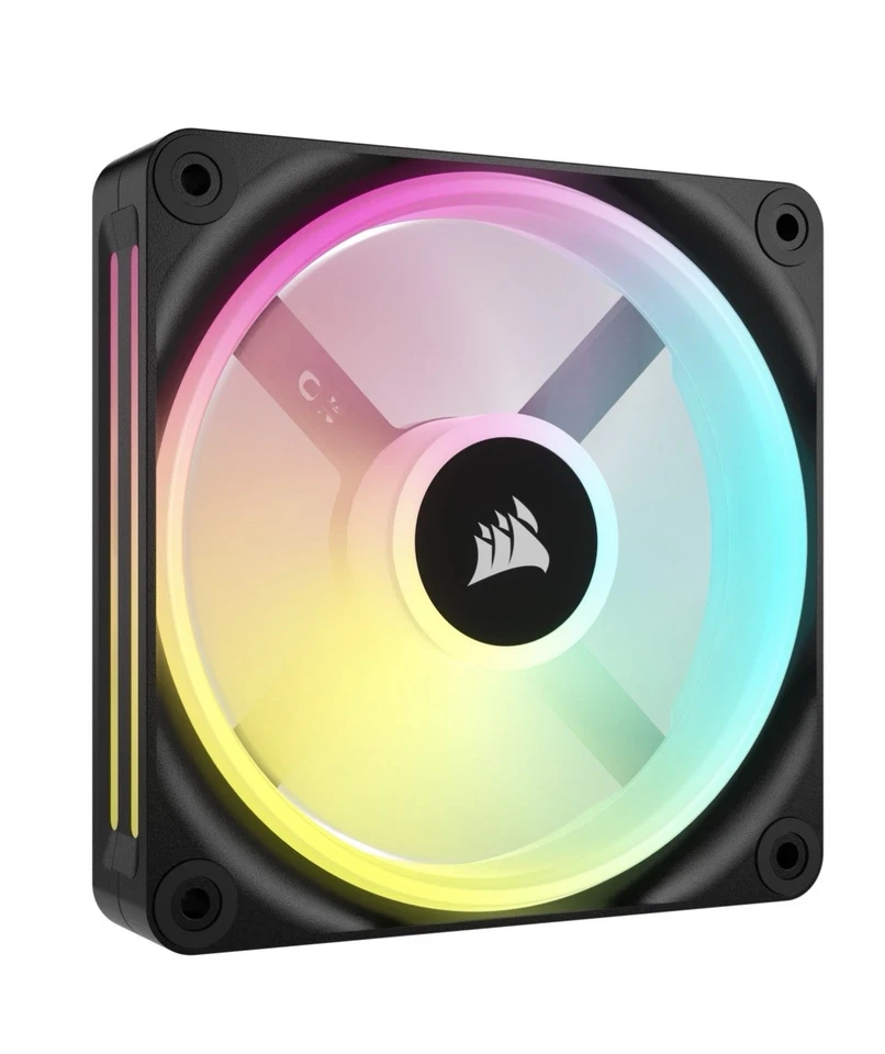 3er Set CORSAIR iCUE LINK QX120 RGB | 120mm Gehäuselüfter - Bild 3 von 4