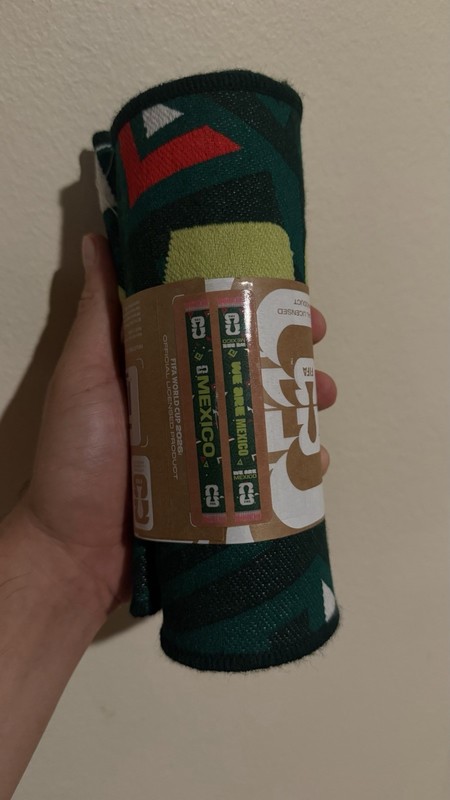 FIFA World Cup 2026 Mexico Soccer Supporter Scarf "We Are Mexico" Unisex
