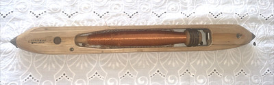 Schmeing Weseke Germany Weaving Shuttle 16'' Wooden Boat Fly Shuttle