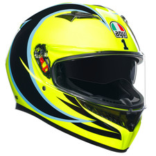 AGV K3 Kask motocyklowy Rossi Zimowy test Phillip Island 2005
