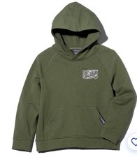 BURLEBO Men  s Deer Camo Patch Logo Fleece Hoodie Sz. 2XL NEW FH-DCPL-OLV