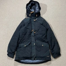 Fjallraven Singi Down Jacket Womens XS Black G-1000 Winter Coat