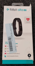 Fitbit Alta HR FB408SBKS Fitness Sleep Tracker Wristband Black - Used , Y2