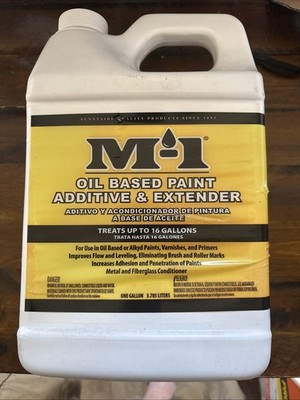Gallon M-1 Oil Based Paint Additive And Extender ( Treats 16 Gallons)