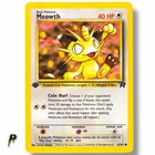 2000 Pokemon Team Rocket Meowth 62/82 1st Edition WOTC Non Holo LP