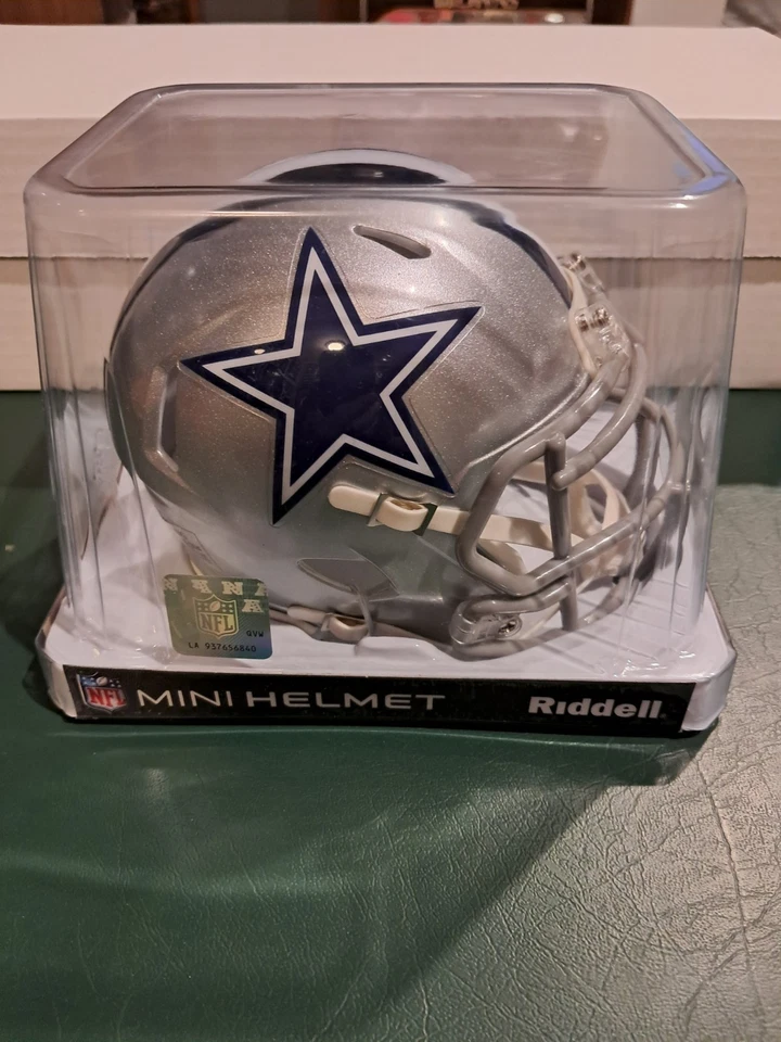 MINI CASCO DE VELOCIDAD DALLAS COWBOYS NFL RIDDELL Foto 2 de 4