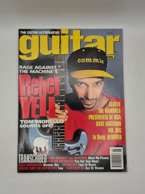 Guitar School Magazine June 1996 Rage Against the Machine Tom Morello