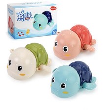 SEPHIX Bath Toys for Toddlers 1-3, Cute Swimming Turtle