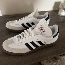 Mens Adidas Samba Classic - White/Black/White...