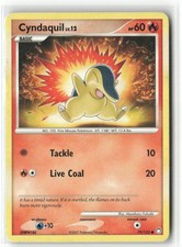 Cyndaquil 79/123 Common Mysterious Treasures Pokemon Moderately Played on eBay