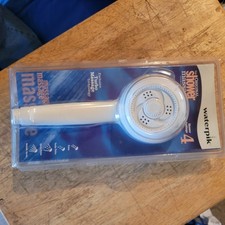 Waterpik Handheld Shower Massage 4 Spray Settings White SM-451 New Sealed 5ft Ho
