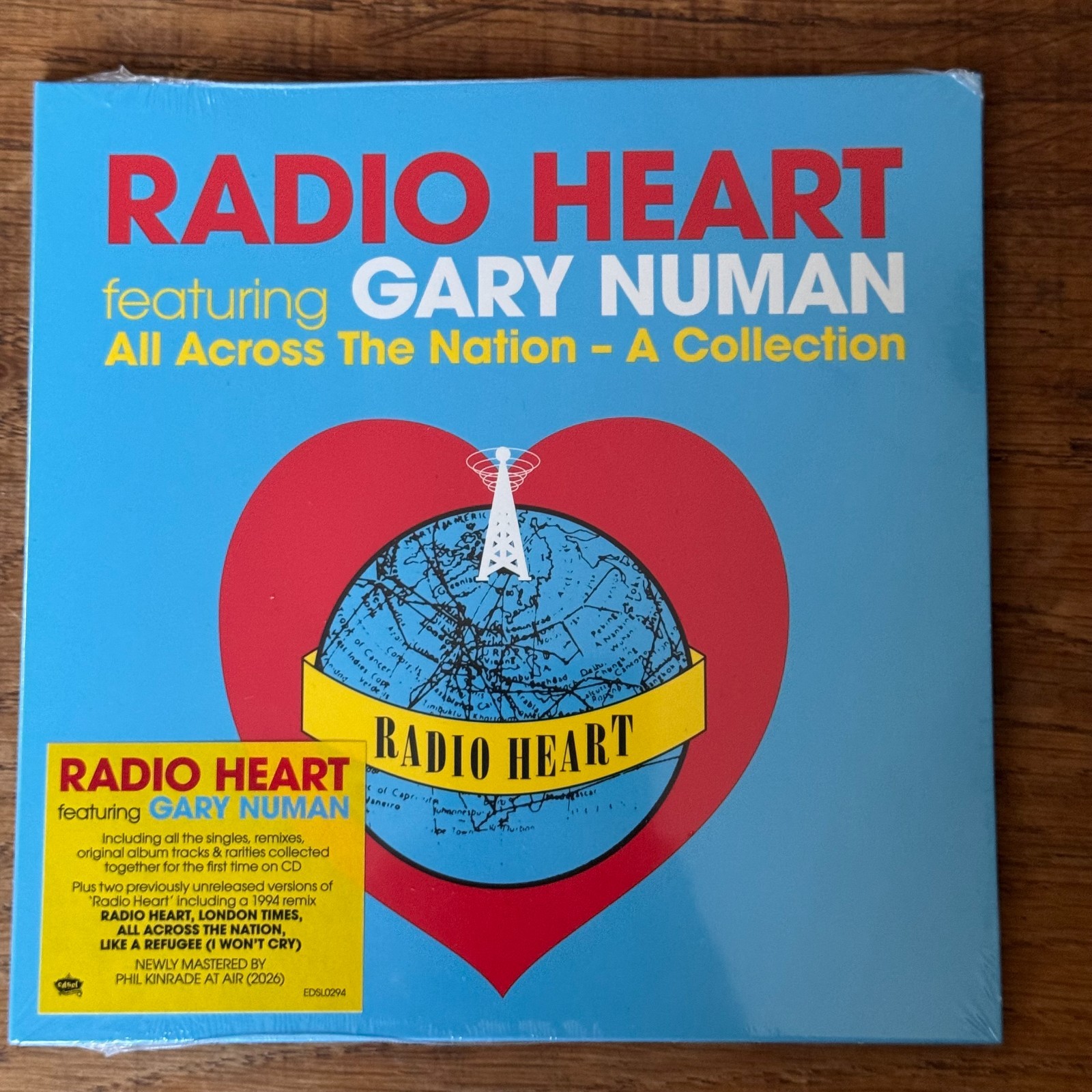 Radio Heart featuring Gary Numan ""All Across The Nation - A Collection"" 2CD 2026