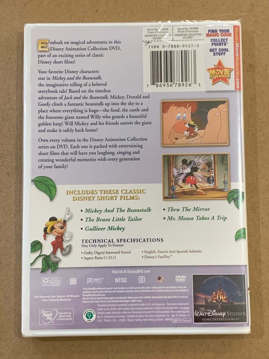 Walt Disney Animation Collection Vol. 1 Mickey and the