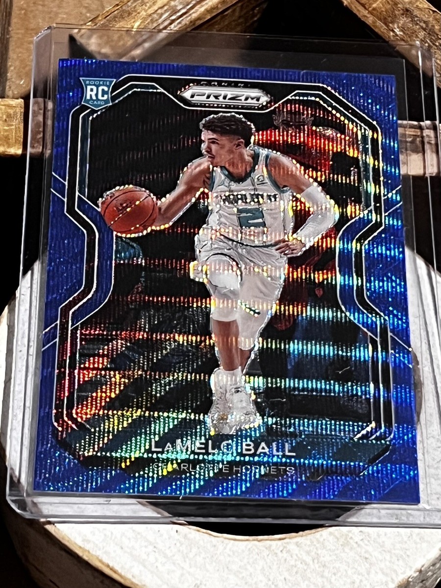 2020-21 Panini Prizm Blue Wave Prizm LaMelo Ball #278 Rookie RC | eBay