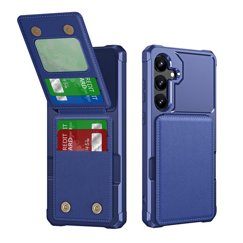 Per Samsung Galaxy A16 A15 A14 A53 A54 custodia posteriore in pelle con porta carte - Foto 7 di 42