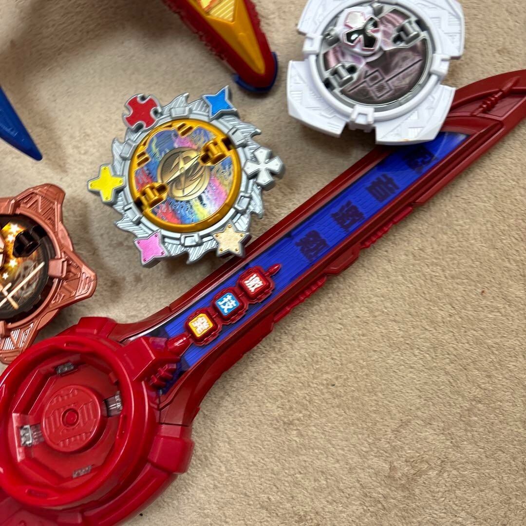ソーマ 列車ドール Power Rangers Ninja Steel Ninninger DX Sword Shuriken Stars