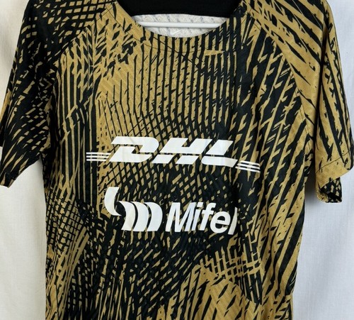 Nike Soccer Jersey Pumas UNAM Prematch Football Shirt Dri-Fit Men’s Small - Picture 3 of 11