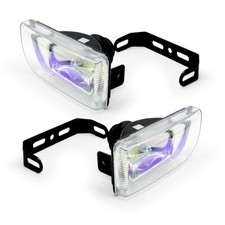 Universal Fog Light Spot Lamp H3 12v 55w Rainbow 2 Dlaa166 Fits All 2000 2018
