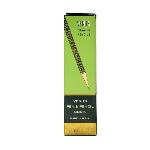 12 Vintage 4H Venus American Pencil Company Drawing Pencils Unused Original - Picture 6 of 8