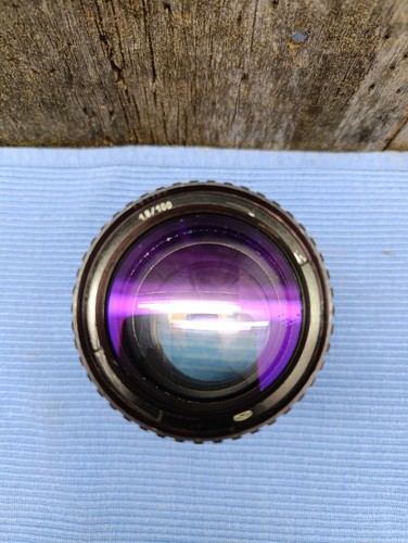 Soviet projection lens M42 MMZ 1.8/100 mm - Picture 5 of 16