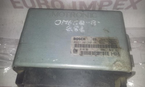 Opel Omega 1998 ECU Engine Computer (Engine Control Unit) 02612035 #1206-80