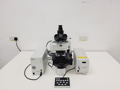 Olympus BX61 BX61TRF Microscope System, UPlanFL N 20x/0.50 ∞/0.17/FN26.5 Lab - Picture 5 of 24