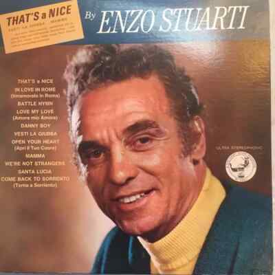 Enzo Stuarti Thats A Nice Ragu Vinyl LP