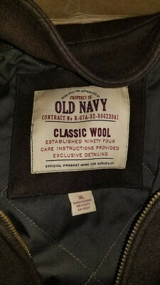 Old Navy Classic Wool Jacket, Ex Large - Used | eBay