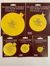 Scheibe Platte Bilderaufhänger Original selbstklebend Wandbild 30 mm - 140 mm UK