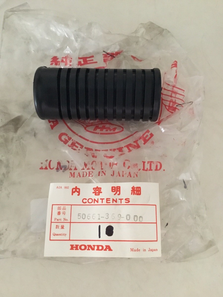 。 Nos Honda Rubber Foot Peg 50661-369-000 | eBay