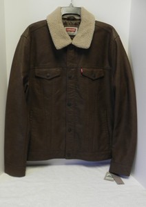 levis brown sherpa jacket