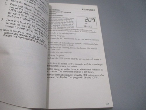 Polaris OEM Owners Manual 600 800 RMK Shift 800 Dragon Assault RMK 9921613 - Picture 2 of 3