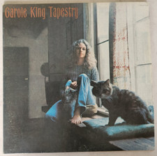 Carole King - Tapestry - 1971 Ode Records SP-77009 Pop/Folk Rock Vinyl LP VG 