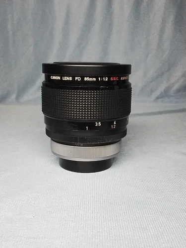 Canon FD 85mm f/1.2 S.S.C. Aspherical MF Lens