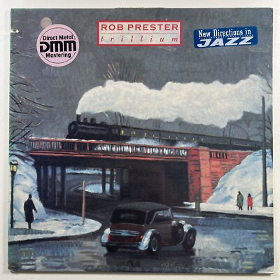 Rob Prester  Trillium  LP/Antilles 90967 (EX) 1988 Hype Promo Direct Metal Mstr.