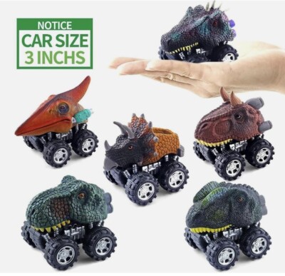Dinosaur Cars Pull Back Friction Toy Choice Quantity Discount Recommended Age 3+