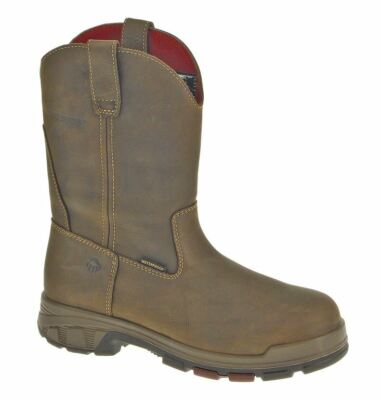 WOLVERINE MEN'S CABOR WELLINGTON COMP TOE WPF WORK BOOTS W10318