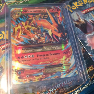 Carte Pokemon Ultra Rare Mega Dracaufeu Ex 107 106 Xy2 Etincelles Vf Secrete Ebay