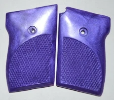 Norton Korriphila TP70 pistol grips reflex violet plastic
