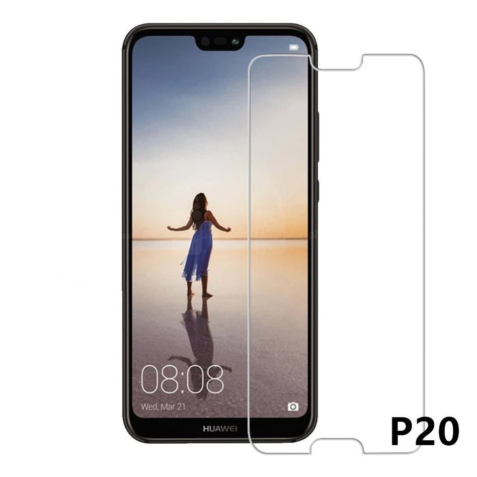 COQUE HOUSSE + FILM PROTECTION ECRAN VERRE TREMPE HUAWEI P40 P30 Lite P20 Pro - Photo 4/4