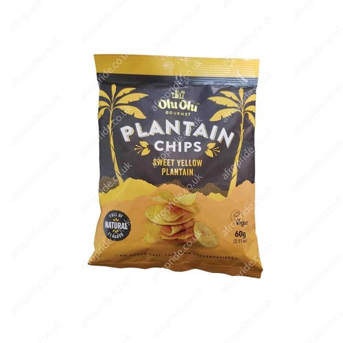 Olu Olu Green Plantain Chips 60g - Picture 4 of 4
