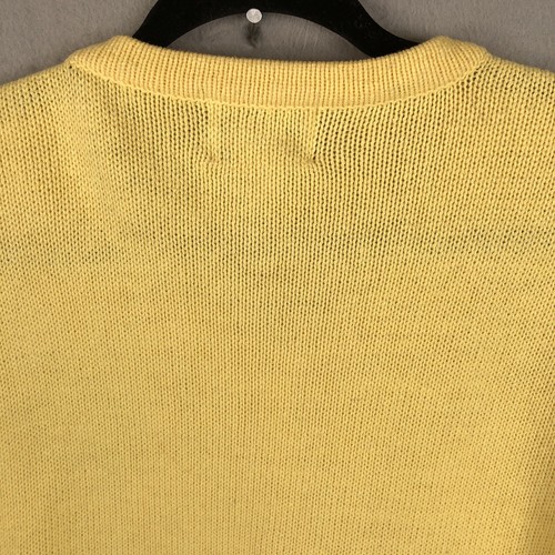 Quacker Factory Cardigan Womens 1X Plus Size Yellow Butterflies Spring Novelty - Picture 17 of 20